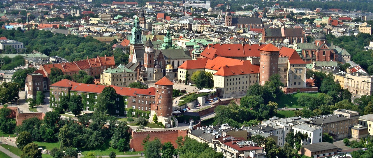 panorama Krakowa