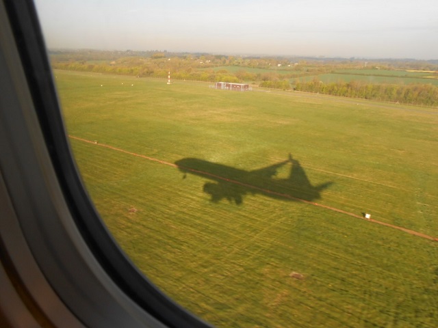 samolot podczas startu